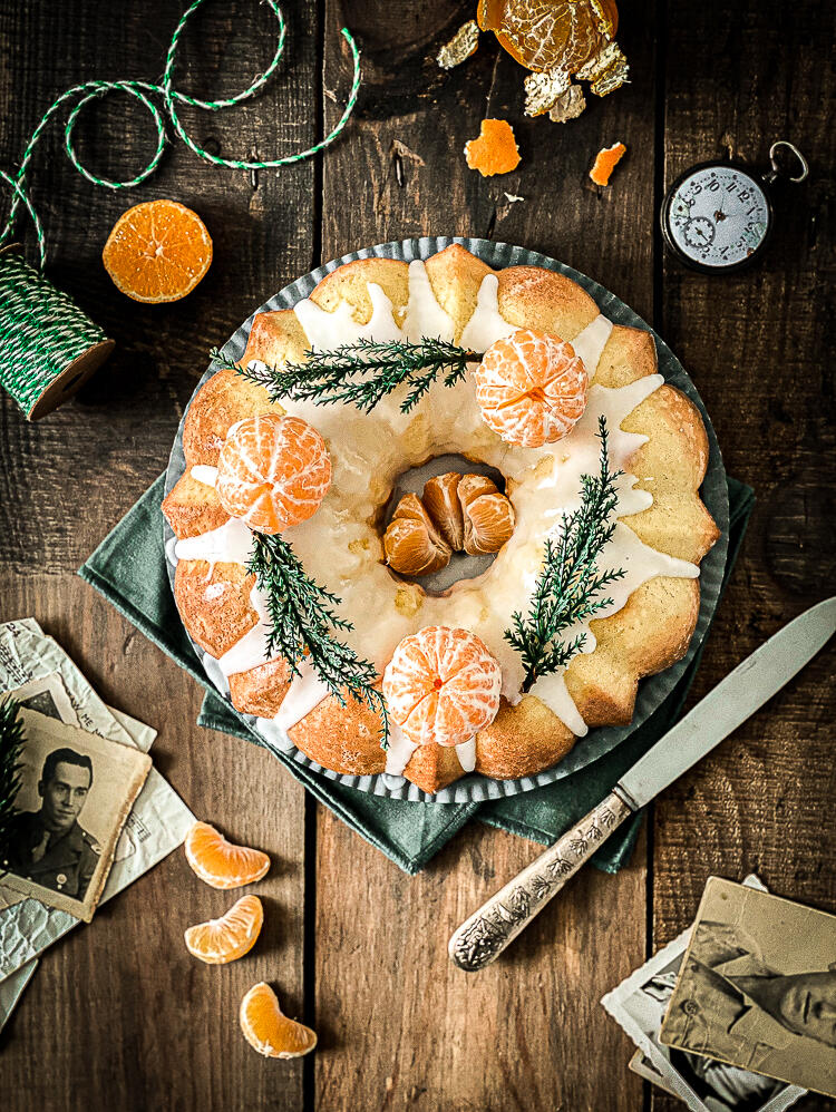 Photo d'un gateau à la Clémentine