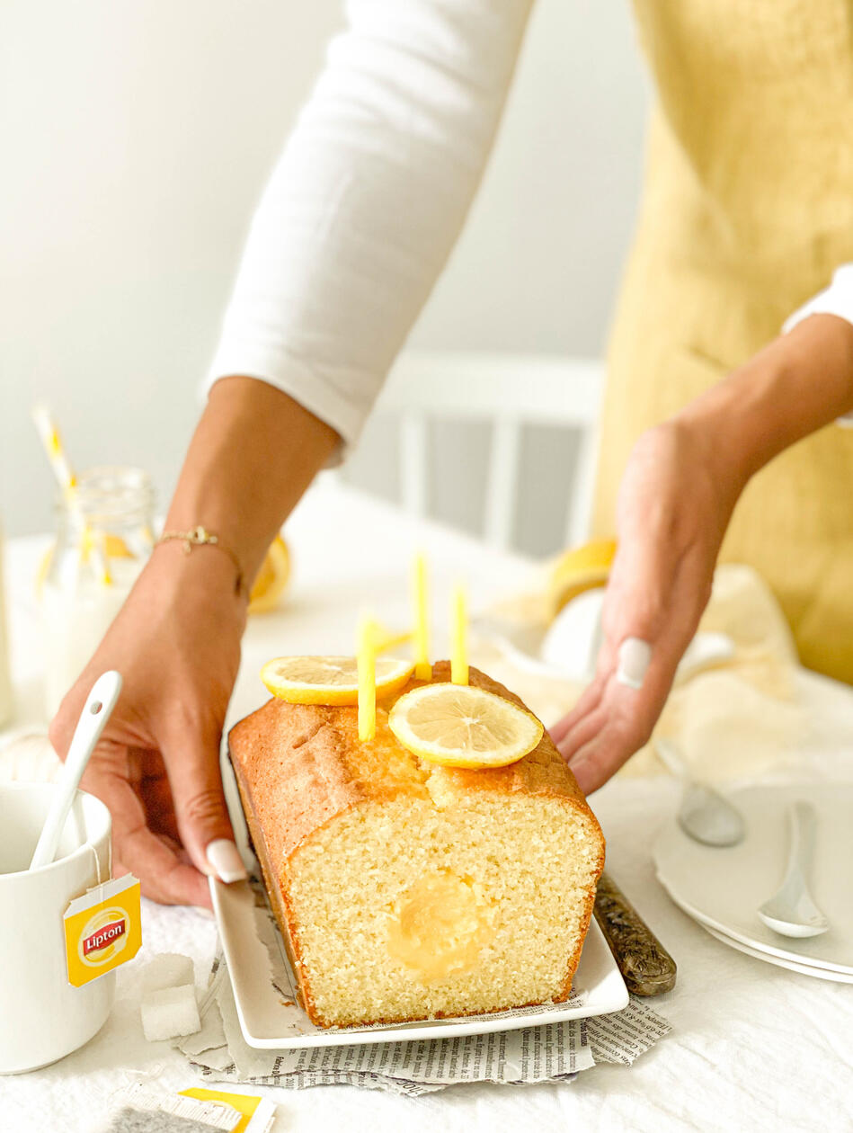 photo de cake au citron